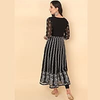 Thread Work Georgette Anarkali Kurta Thread Work Georgette Anarkali Kurta