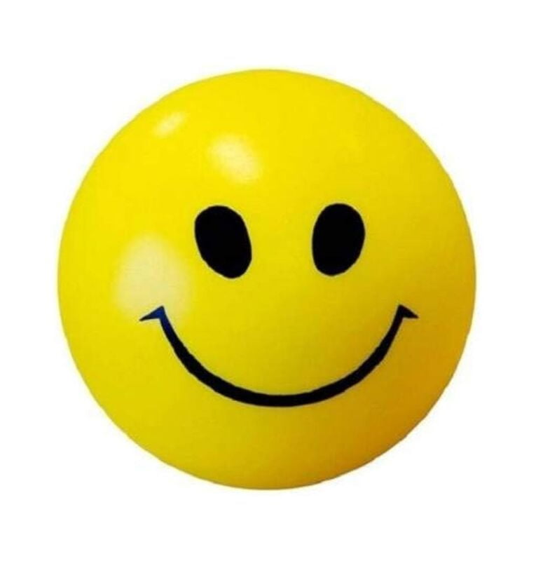 Smiley Stress Relief Sponge Ball Smiley Stress Relief Sponge Ball