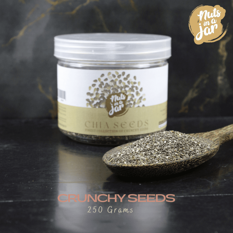 Nuts in a Jar Crunchy Seeds Chia 250 Grams Nuts in a Jar Crunchy Seeds Chia 250 Grams