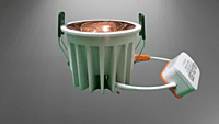 LED AG Cob Down Light - 18w Prime (NW) White Body with Copper reflector