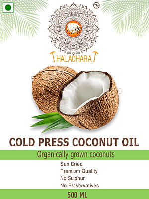 Cold press Coconut oil
