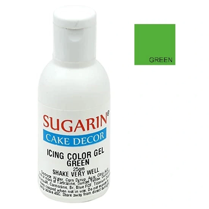 Sugarin Green icing gel color