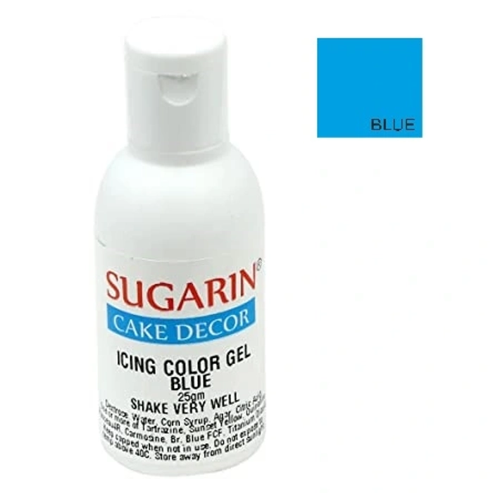 Sugarin blue icing gel color Sugarin blue icing gel color