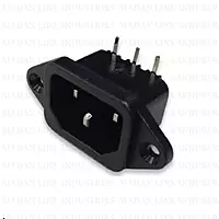PCB-Mounted SMPS Socket with Right Angle Screw Pins for Embedded Systems PCB-Mounted SMPS Socket with Right Angle Screw Pins for Embedded Systems