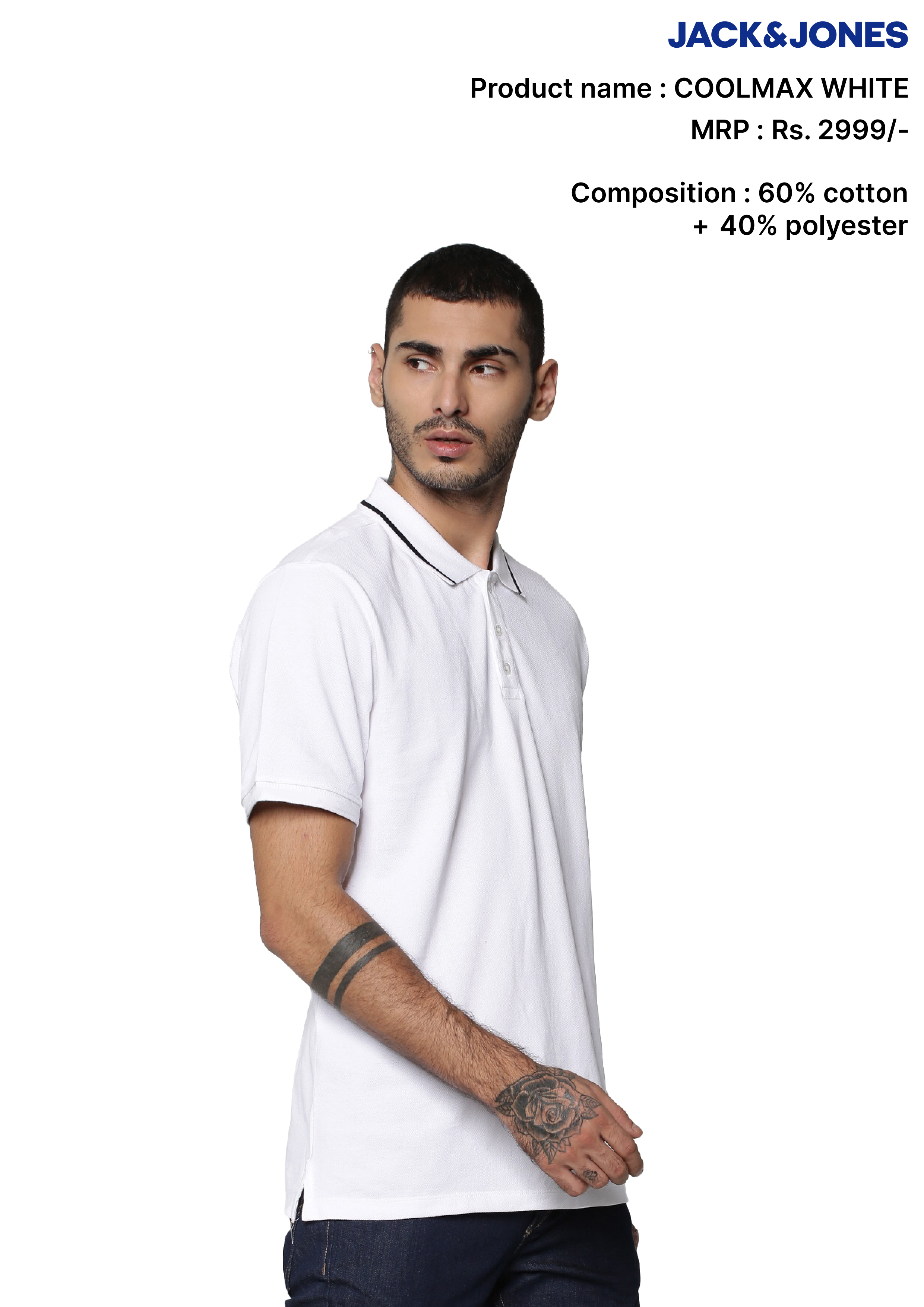 Jack & Jones Coolmax Polo T- Shirt Multicolor