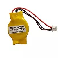 CR2032 3V 220mAh Lithium Coin cell battery with 2pin connector