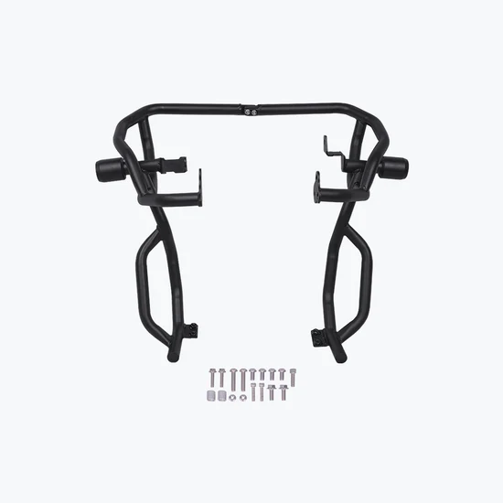 Legundary Bazooka Crashguard With Slider for Royal Enfield Himalayan 450 Legundary Bazooka Crashguard With Slider for Royal Enfield Himalayan 450