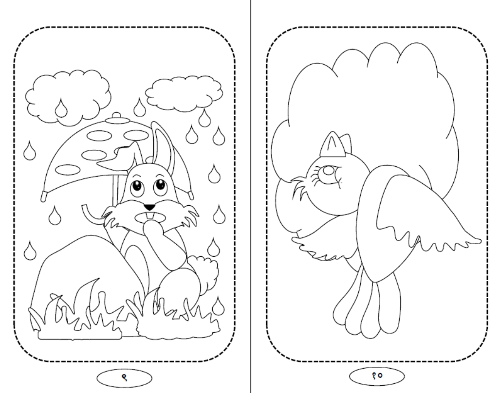 Picture Colouring Book & Sketch Pen set - Pack of 10 Picture Colouring Book & Sketch Pen set - Pack of 10