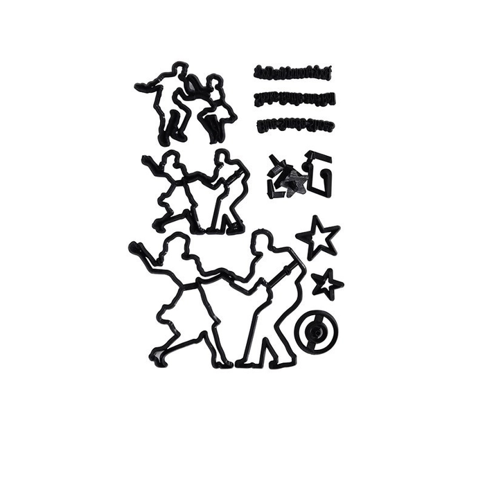 silhouette Dance cutter silhouette Dance cutter