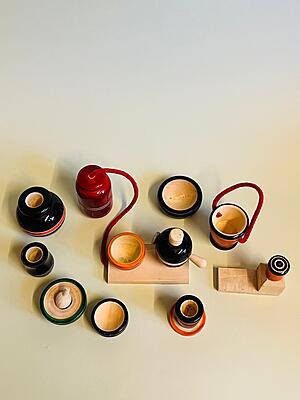 Wooden Kitchen set