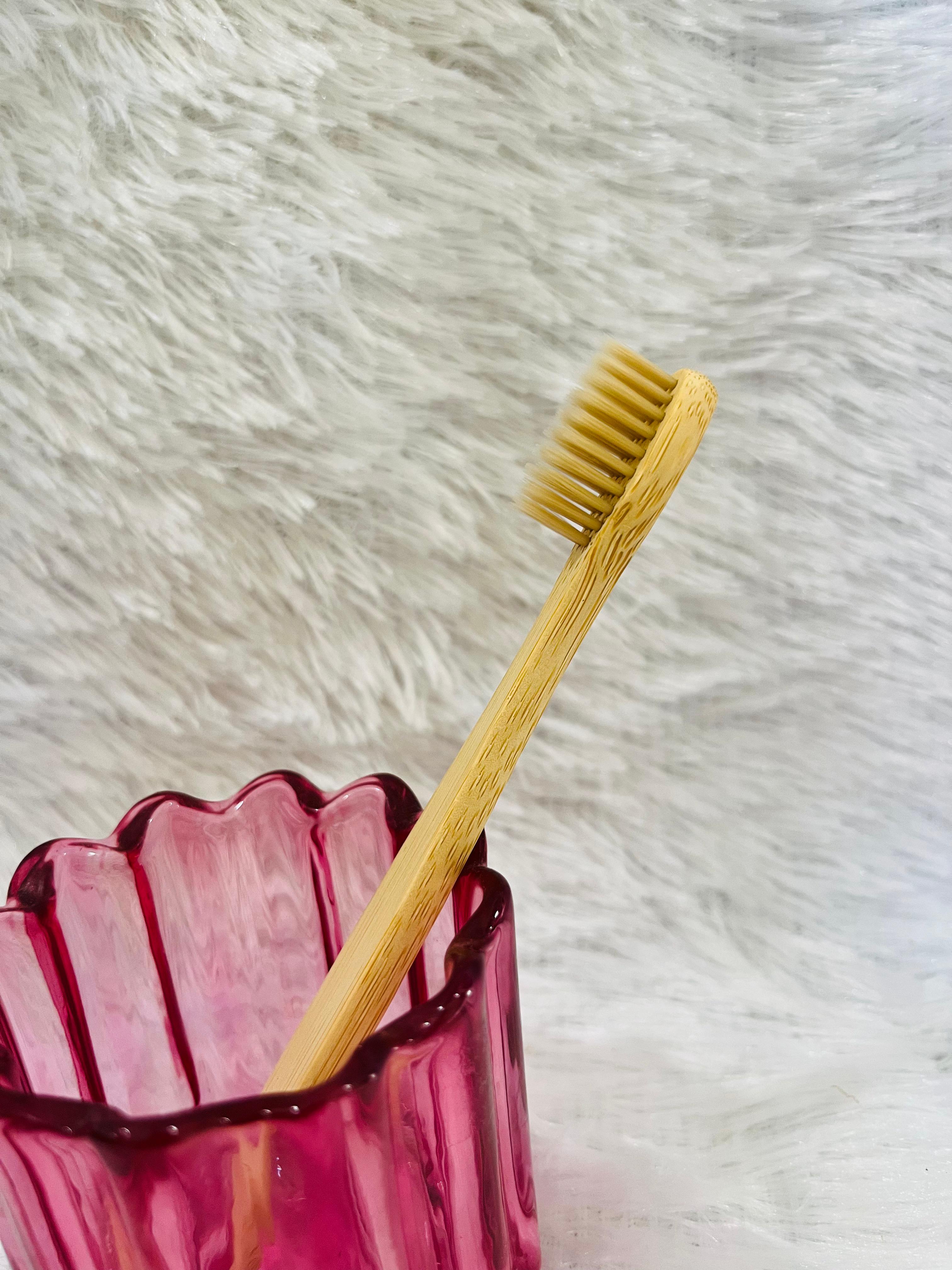 Bamboo Kids Toothbrush - Ultrasoft bristles - Pack of 1