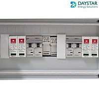 Daystar Solutions DCDB 4-8 kW, 2-In-2-Out, 600V DC Distribution Box Daystar Solutions DCDB 4-8 kW, 2-In-2-Out, 600V DC Distribution Box