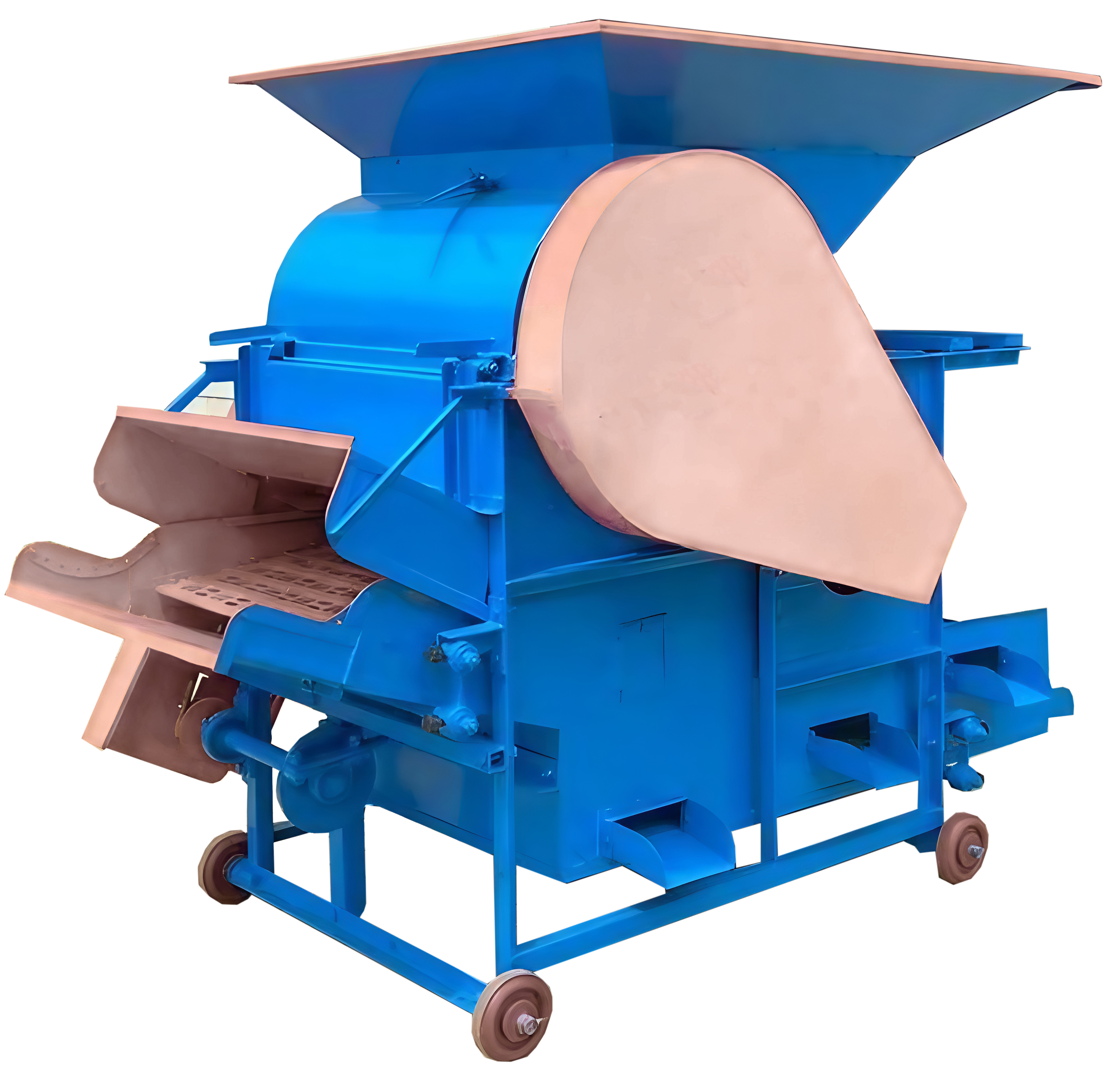 Groundnut Decorticator Machine – 2 HP | 250–300 Kg/Hr | Shell Remover & Grader