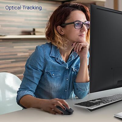 Dell WM118 Wireless Mouse, 2.4 Ghz with USB Nano Receiver, Optical Tracking, 12-Months Battery Life, Ambidextrous, Pc/Mac/Laptop - Black. Dell WM118 Wireless Mouse, 2.4 Ghz with USB Nano Receiver, Optical Tracking, 12-Months Battery Life, Ambidextrous, Pc/Mac/Laptop - Black.