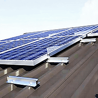 Micro Rail - Rooftop Solar Panel Mounting Structure Set