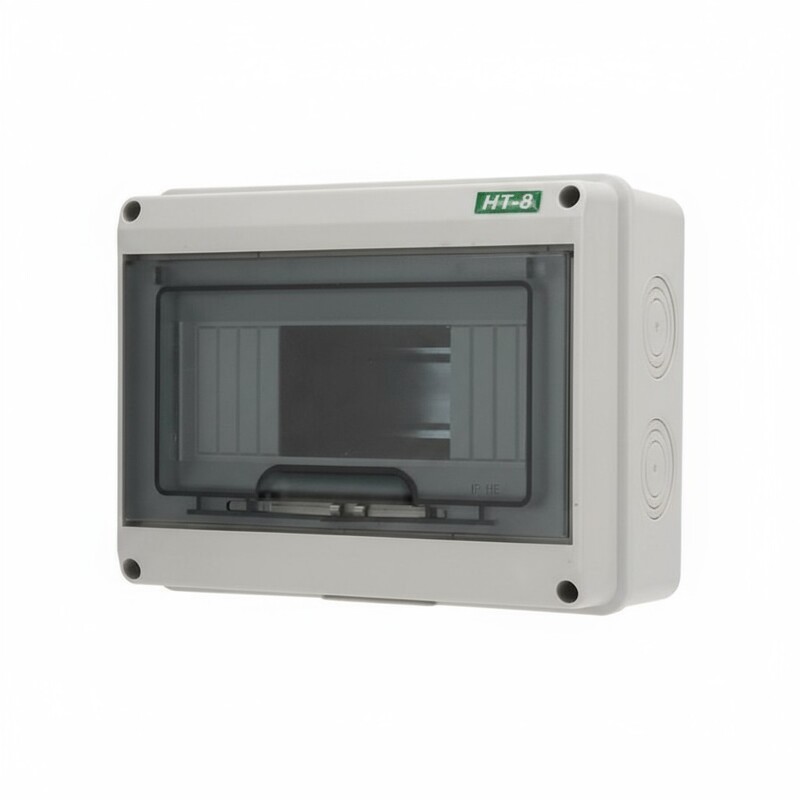 8-Way MCB Box (UV Pro) Weatherproof DB Box Suitable for Outdoor use (IP65)