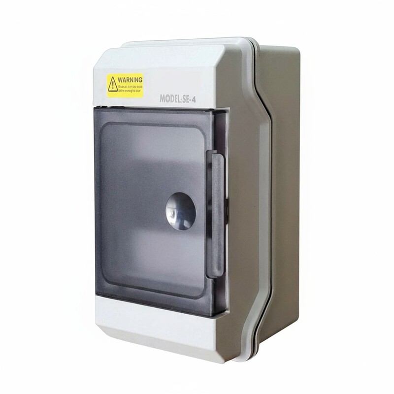 4-Way MCB Box (AquaX) Weatherproof DB Box Suitable for Outdoor use (IP66)