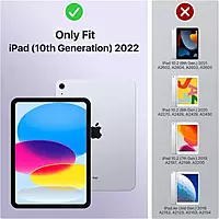 Portronics PADMATE Wireless Keyboard Case for iPad (10th Gen) | Bluetooth, Magnetic Attachment, Multi-Colour Backlight, Built-in Trackpad, Ultra-Slim Foldable Design, iPadOS Shortcuts