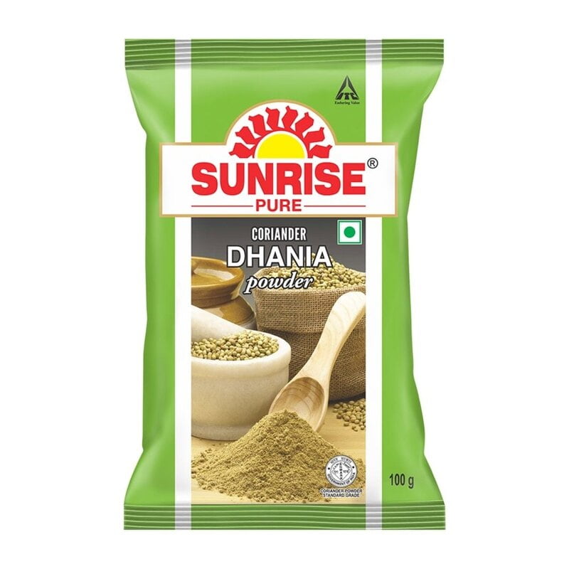 Sunrise Coriander (Dhania) Powder 100 grams Sunrise Coriander (Dhania) Powder 100 grams