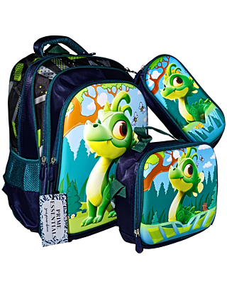 3D Anime print Cinnamoroll Three Piece Set Schoolbag Large Capacity Melody Lightweight Waterproof Schoolbag Lunch Bag Pencil Case 3 in set 3D Anime print Cinnamoroll Three Piece Set Schoolbag Large Capacity Melody Lightweight Waterproof Schoolbag Lunch Bag Pencil Case 3 in set