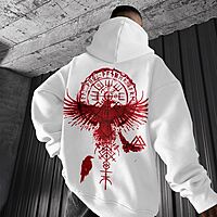 Sublimation Printed Hoodies Hoodies men For EAGLE Oversized Hoodie