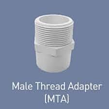 SKIPPER UPVC FITTINGS MTA 20MM