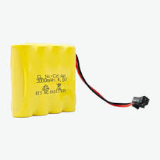 Ni-Cd AAx4 4.8v 3500mah Rechargeable Cells Battery Pack
Ni-Cd AAx4 4.8v 3500mah Rechargeable Cells Battery Pack