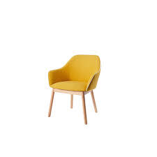 Steelcase Grado - Lord Pod Chair Wooden Base - lounge chair