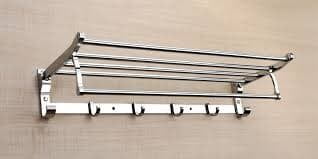 5 in 1 Towel Rack 24" - AL 5 in 1 Towel Rack 24" - AL