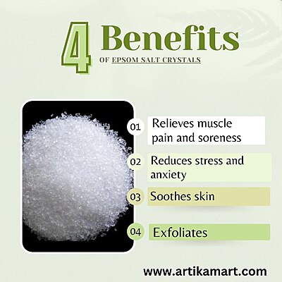 Epsom Salt Crystals