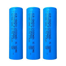 18650 2000 mAh Hongli battery 18650 2000 mAh Hongli battery