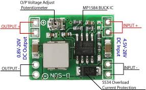 24V-12V 9V to 5V Fixed Output,3A Power Step-Down Adjustable Module?Chip is MP1584EN? 24V-12V 9V to 5V Fixed Output,3A Power Step-Down Adjustable Module?Chip is MP1584EN?