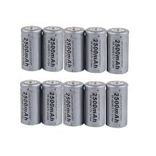 2500mAh TR 16340 3.7V Lithium-Ion Battery 2500mAh TR 16340 3.7V Lithium-Ion Battery