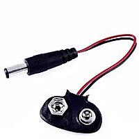 5.5mm DC Jack to 9V Battery Holder
