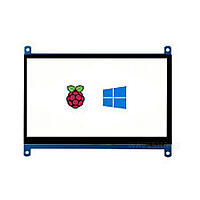 7inch Capacitive Touch Screen LCD (C), 1024×600, HDMI, IPS, Low Power