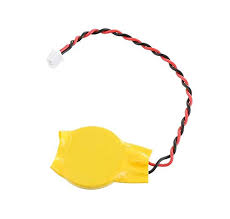 CR2032 coin cell with 2 pin connector(Yellow) CR2032 coin cell with 2 pin connector(Yellow)