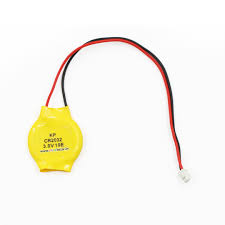 CR2032 coin cell with 2 pin connector(Yellow) CR2032 coin cell with 2 pin connector(Yellow)