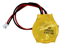 CR2032 coin cell with 2 pin connector(Yellow) CR2032 coin cell with 2 pin connector(Yellow)