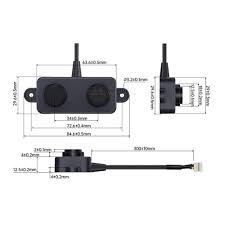 DYP-A02YYMW-V2.0 (Output-PWM) Ultrasonic Sensor Measuring Range(3-450cm) DYP-A02YYMW-V2.0 (Output-PWM) Ultrasonic Sensor Measuring Range(3-450cm)