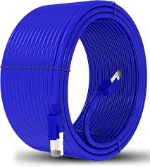 FEDUS 50 Meter Cat6 Ethernet Cable High Speed 550MHZ / 10 Gigabit Speed UTP LAN Cable, Network Cable Internet Cable RJ45 Cable LAN Wire, Patch Computer Cord Gigabit Category 6 Wires for Modem,Router