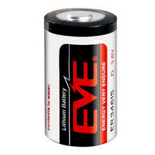 EVE ER34615 D size 3.6v lithium cell EVE ER34615 D size 3.6v lithium cell