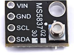 Teyleten Robot GY-MS5837-30BA High Precision Gas Liquid Waterproof Pressure Sensor Module I2C Teyleten Robot GY-MS5837-30BA High Precision Gas Liquid Waterproof Pressure Sensor Module I2C