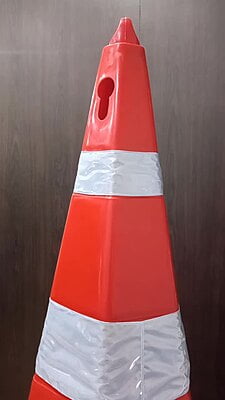 Hexagonal Road Safety Cone.