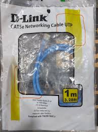 DLINK CAT 5 PATCH CORD 1MTR