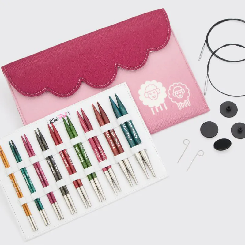 KnitPro Dreamz Deluxe Interchangeable Needle Set 13cm/5"-200633 KnitPro Dreamz Deluxe Interchangeable Needle Set 13cm/5"-200633
