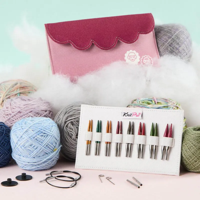 KnitPro Dreamz Mini Interchangeable Needle Set- 5cm/2"- 200631 KnitPro Dreamz Mini Interchangeable Needle Set- 5cm/2"- 200631