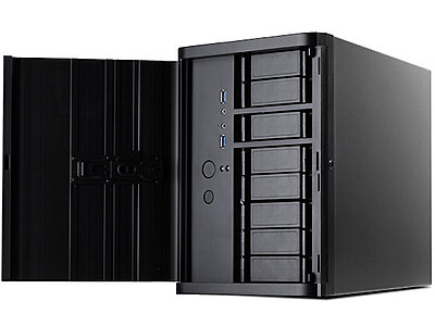 Silverstone NAS Caseh 8 Hot-swappable 3.5" or 2.5" SAS/SATA and 4 fixed 2.5" drives (DS380B) Silverstone NAS Caseh 8 Hot-swappable 3.5" or 2.5" SAS/SATA and 4 fixed 2.5" drives (DS380B)