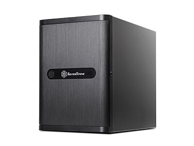 Silverstone NAS Caseh 8 Hot-swappable 3.5" or 2.5" SAS/SATA and 4 fixed 2.5" drives (DS380B)