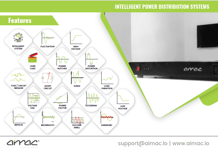 AIMAC IMP-DU-D20i Intelligent Power Distribution UNIT