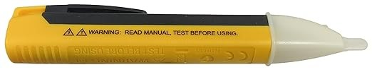 Touchless Voltage Tester Pen (90-1000V AC) Digital Electric indicator( 2nos x Battery included) Touchless Voltage Tester Pen (90-1000V AC) Digital Electric indicator( 2nos x Battery included)